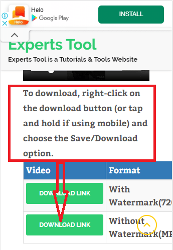 TikTok Video Downloader | Download TikTok Videos Without Watermark -  Experts Tool
